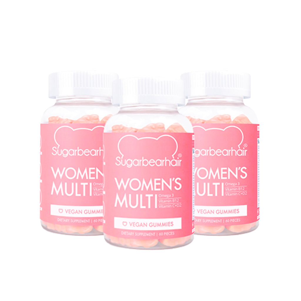 Sugarbear®女性多種維他命熊仔糖 (60粒 x 3) Sugarbear® Women's Multivitamin | Vegan - 3 Months